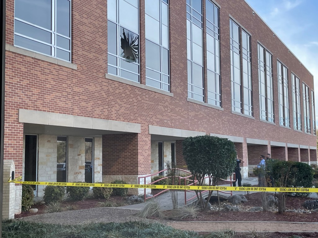 Peterson Health broken window